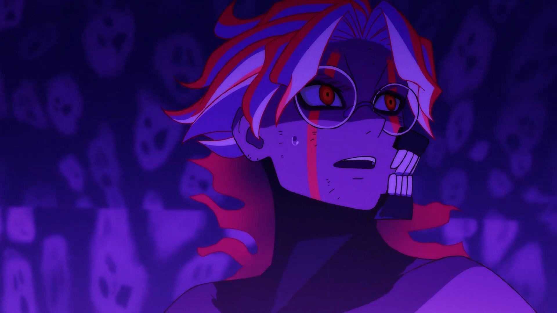 Okarun trapped inside the cursed house (Image via Science SARU)